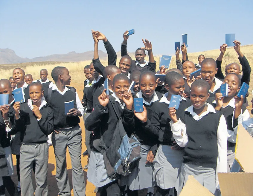 Lesotho: Gideons’ visit brings joy