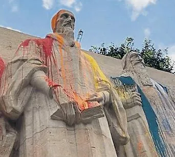 Switzerland: Reformation Wall vandalised