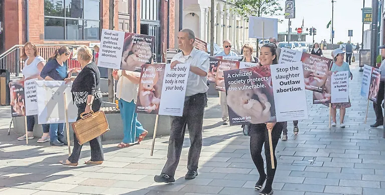 IoM: protesting abortion