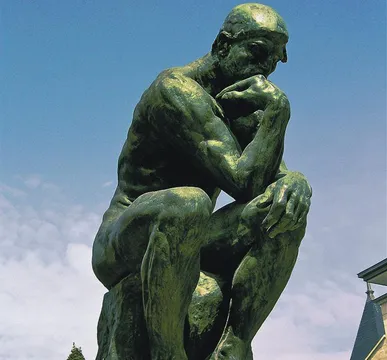 Auguste Rodin’s Thinker and the works of Christ