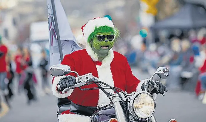 Is our Christmas outreach  tinsel on the outside but  Grinch on the inside?