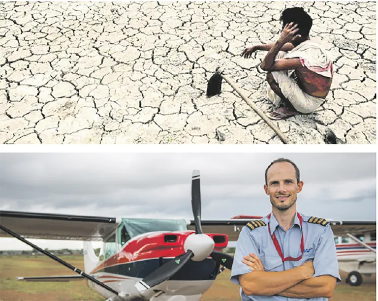 Shoe leather and locusts eaten in horrific drought