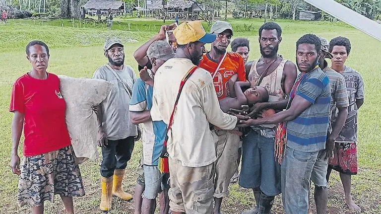 Christian medics rush to aid of boy and chimpanzee