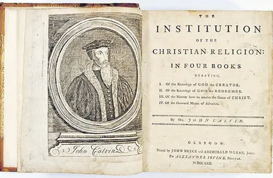 Calvin and his Institutes