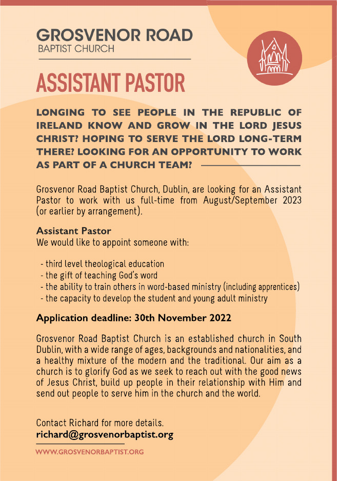 worship pastor jobs uk